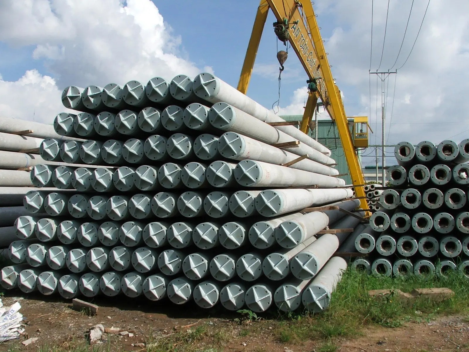Cọc ép giúp gia tăng khả năng chịu tải cho nền móng công trình 