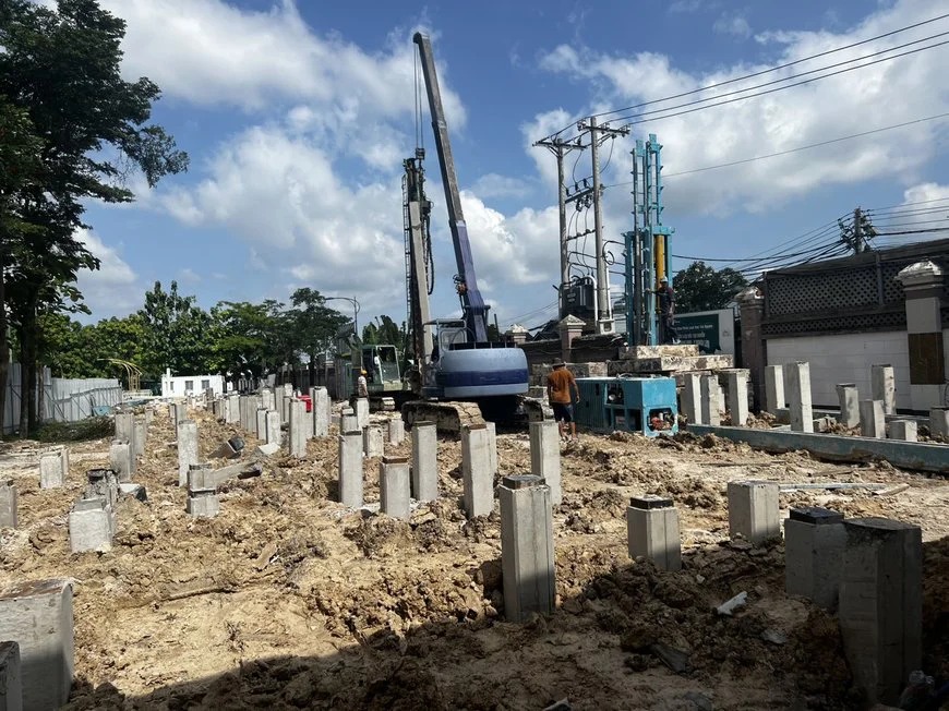 Cần xác định các yếu tố ảnh hưởng khi tính toán số lượng cọc ép bê tông