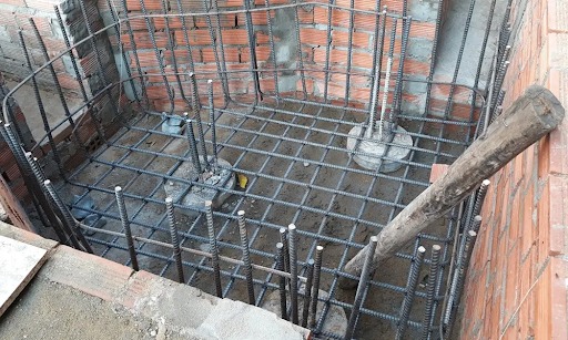 Liên kết cọc ly tâm vào đài móng
