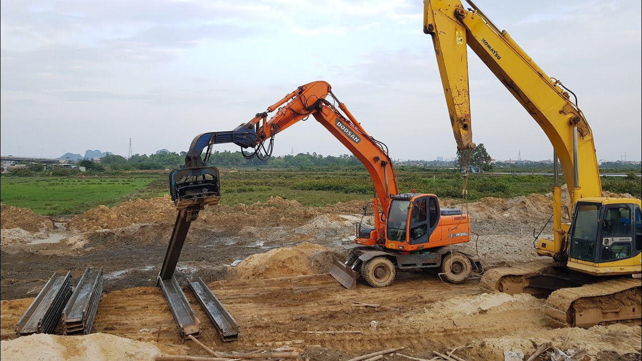 Các trường hợp cần rút cọc cừ larsen