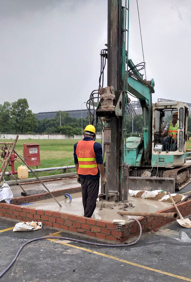 Chia sẻ kinh nghiệm thi công khoan cọc nhồi nhà cao tầng bạn cần biết